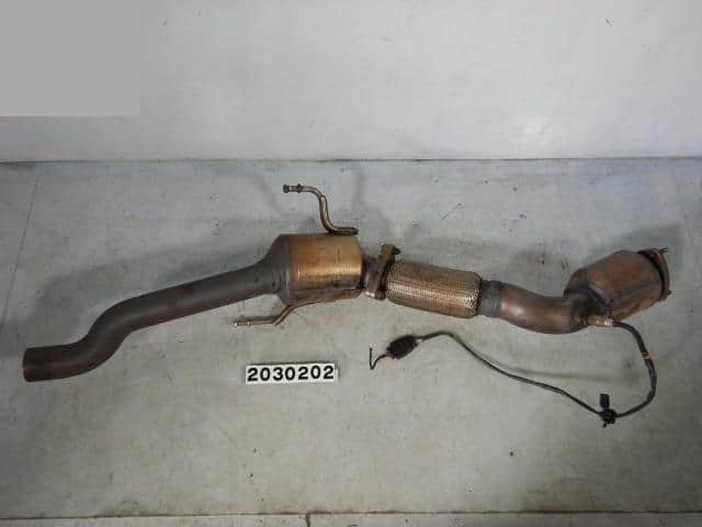 Front Exhaust Pipe Porsche Porsche cayenne 2004 GH-9PA00